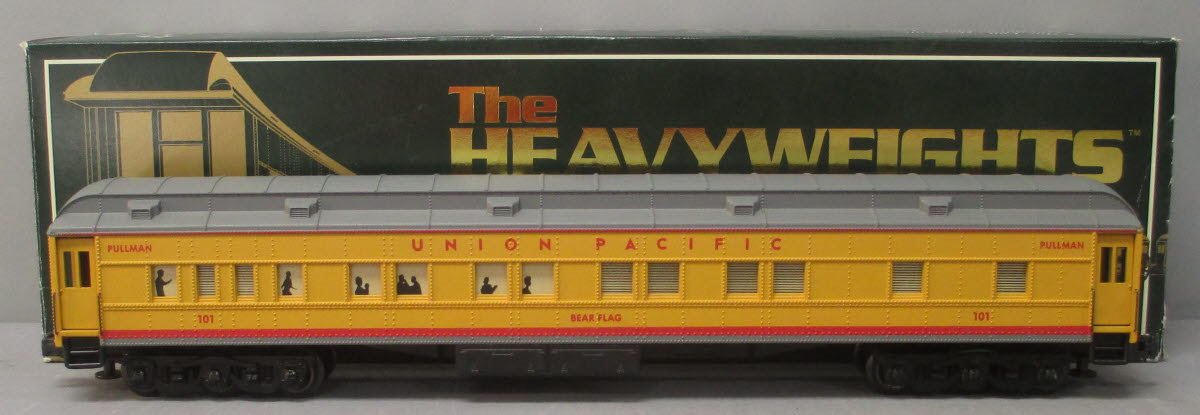 K-Line 101 O Union Pacific "Bear Flag" 18" Heavyweight  Pullman Car #101 LN/Box