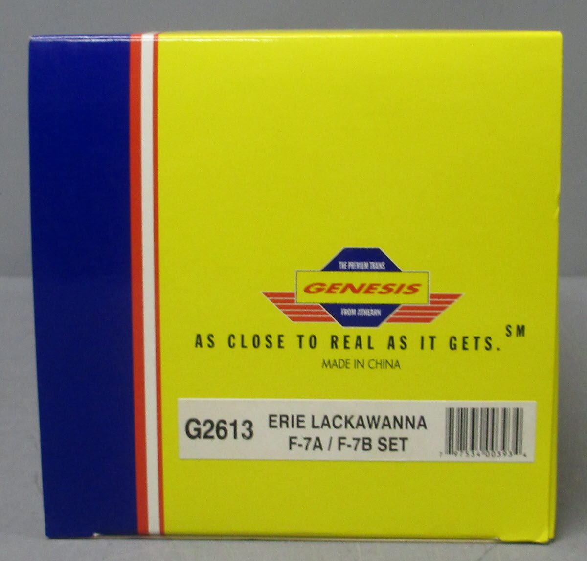 Athearn G2613 HO Erie Lackawanna F-7A/F-7B Diesel Locomotive Set #6341/#6342 LN/Box