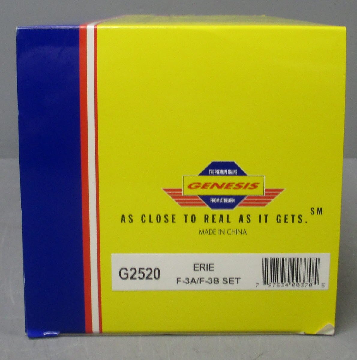 Athearn G2520 HO Scale Erie F-3A/F-3B Diesel Locomotive Set LN/Box