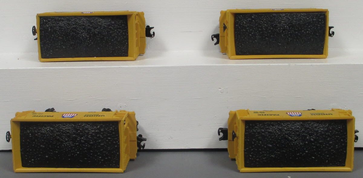 K-Line K6724A Union Pacific 4-Pack Ore Car Set w/Load LN/Box
