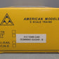 American Models 512 S Scale Domino Sugar Tank Car #1724 LN/Box