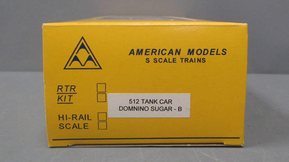 American Models 512 S Scale Domino Sugar Tank Car #1724 LN/Box