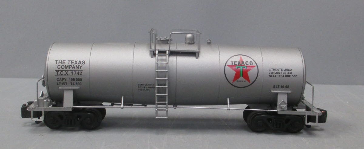 American Models 519-42 S Scale (Hi-Rail) Texaco Tank Car LN/Box