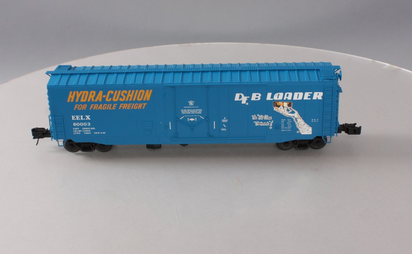 Atlas 3003519S O Evans Railcar Leasing 50' PS-1 Plug Door Boxcar #60003 (3-Rail) LN/Box