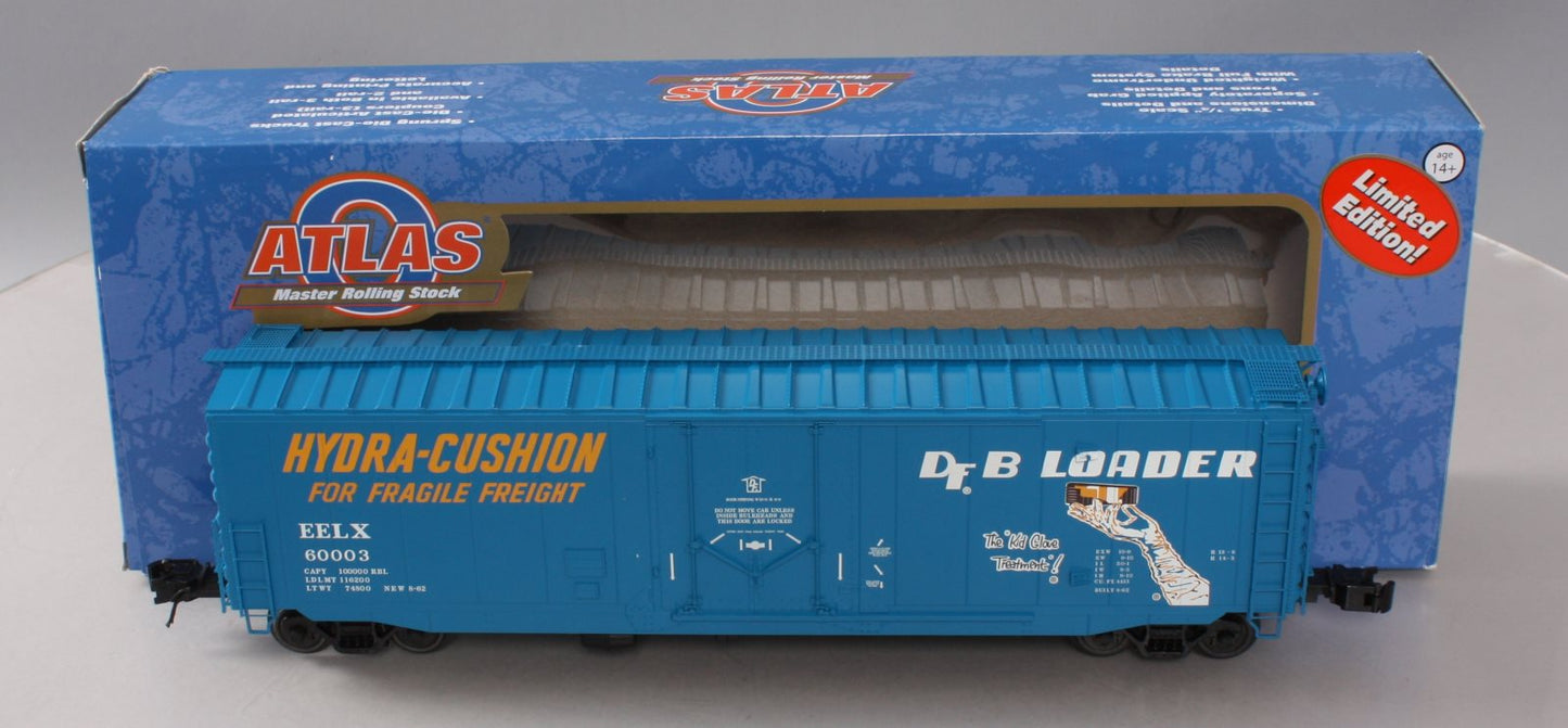 Atlas 3003519S O Evans Railcar Leasing 50' PS-1 Plug Door Boxcar #60003 (3-Rail) LN/Box