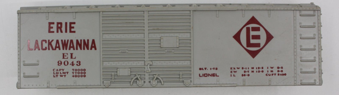 Lionel 9043-3 Erie Lackawanna Boxcar Shell