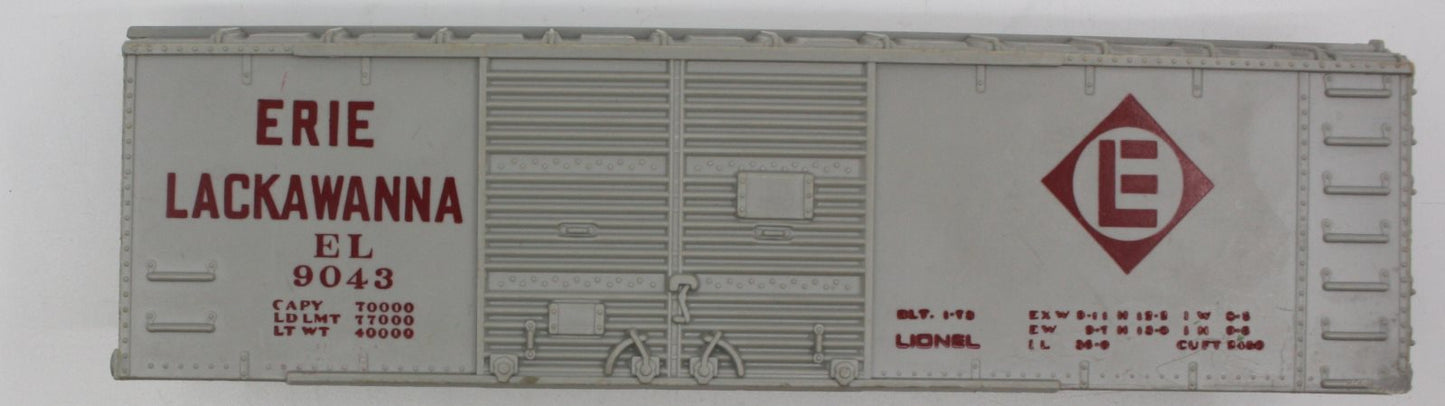Lionel 9043-3 Erie Lackawanna Boxcar Shell