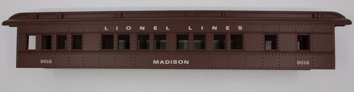 Lionel 9016-X Madison Passenger Coach Body Shell