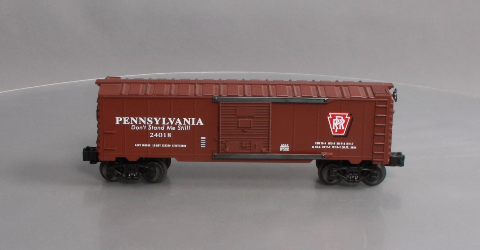 Lionel 6-29295 O Gauge Pennsylvania 6565 BC-Penn Boxcar #24018 LN/Box