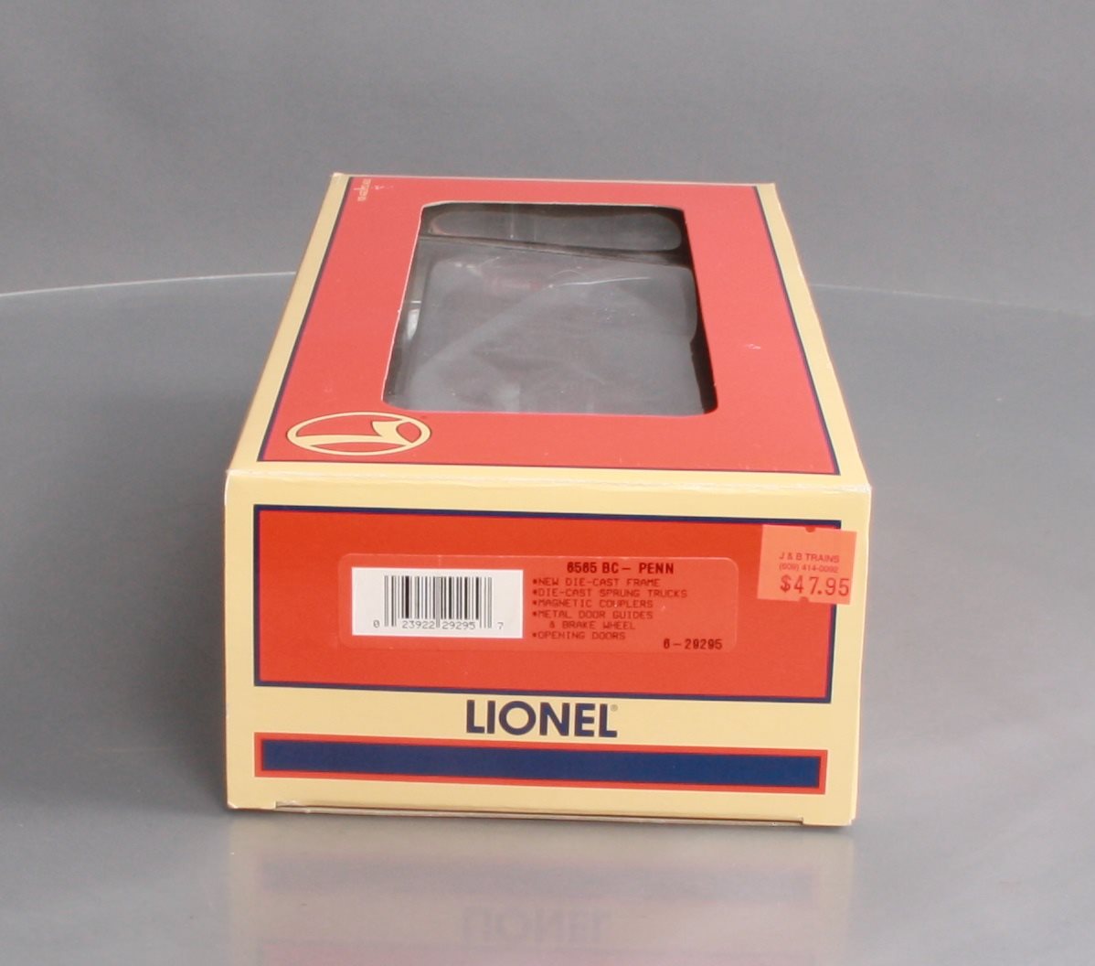 Lionel 6-29295 O Gauge Pennsylvania 6565 BC-Penn Boxcar #24018 LN/Box