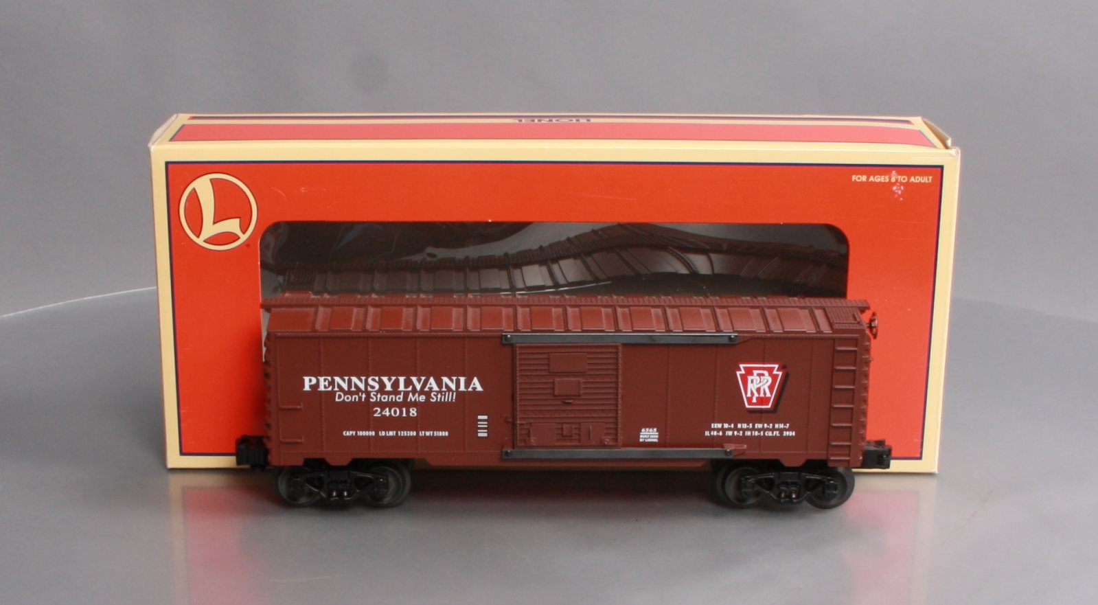 Lionel 6-29295 O Gauge Pennsylvania 6565 BC-Penn Boxcar #24018 LN/Box