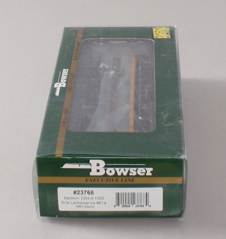 Bowser 23768 HO Erie Lackawanna DS 4-4-1000 with DCC & Sound #614