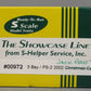 S-Helper 00972 S Christmas "Jack Frost" 3-Bay PS-2 Hopper Car #302 LN/Box