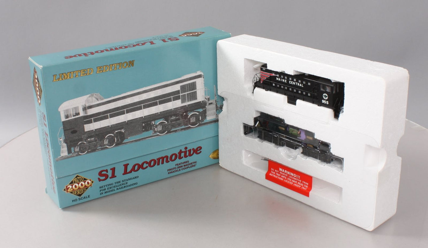 Proto 2000 23728 HO Scale Maine Central S1 Diesel Locomotive #955 LN/Box