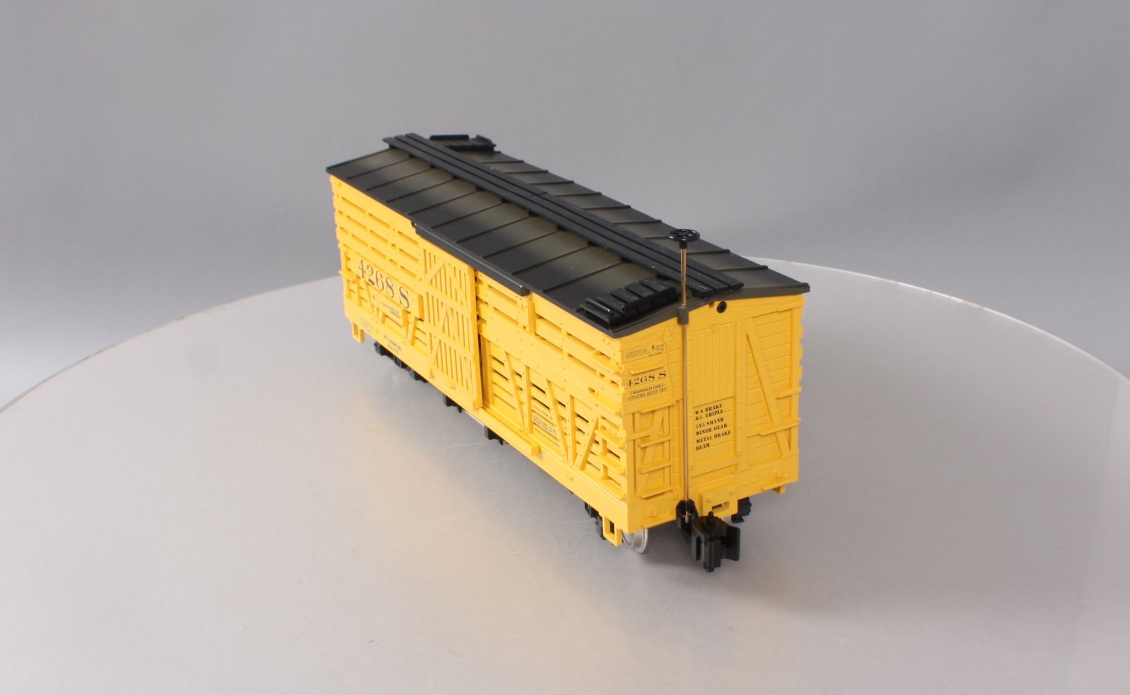 LGB 42682 G Scale D&RGW Stock Car w/Cattle Sound (Metal Wheels) LN/Box