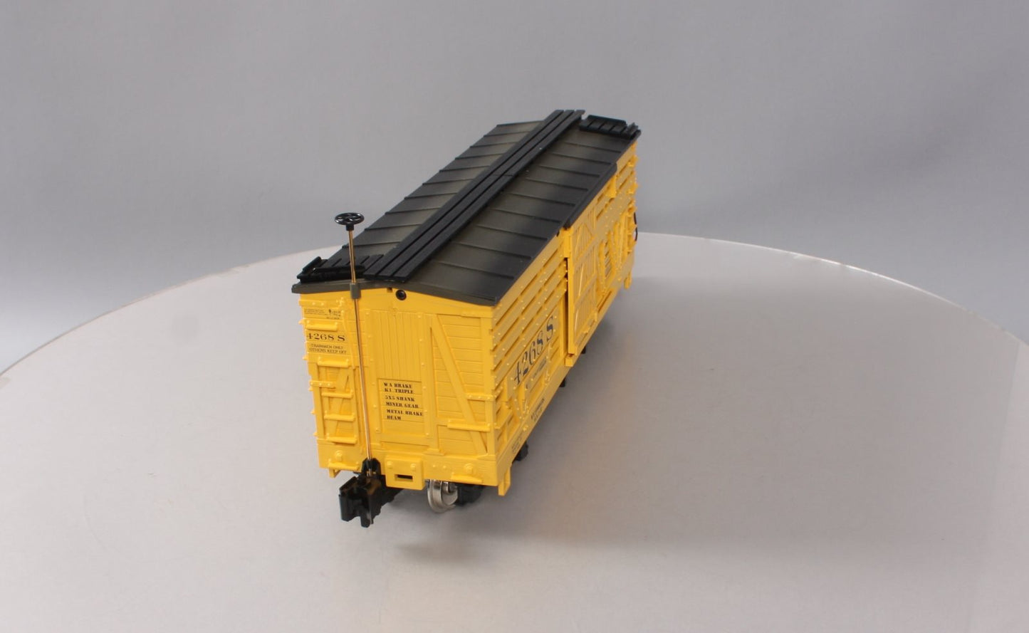 LGB 42682 G Scale D&RGW Stock Car w/Cattle Sound (Metal Wheels) LN/Box