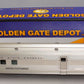 Golden Gate Depot O Scale Aluminum NYC Empire State Express "John A. Dix" Bagga EX/Box