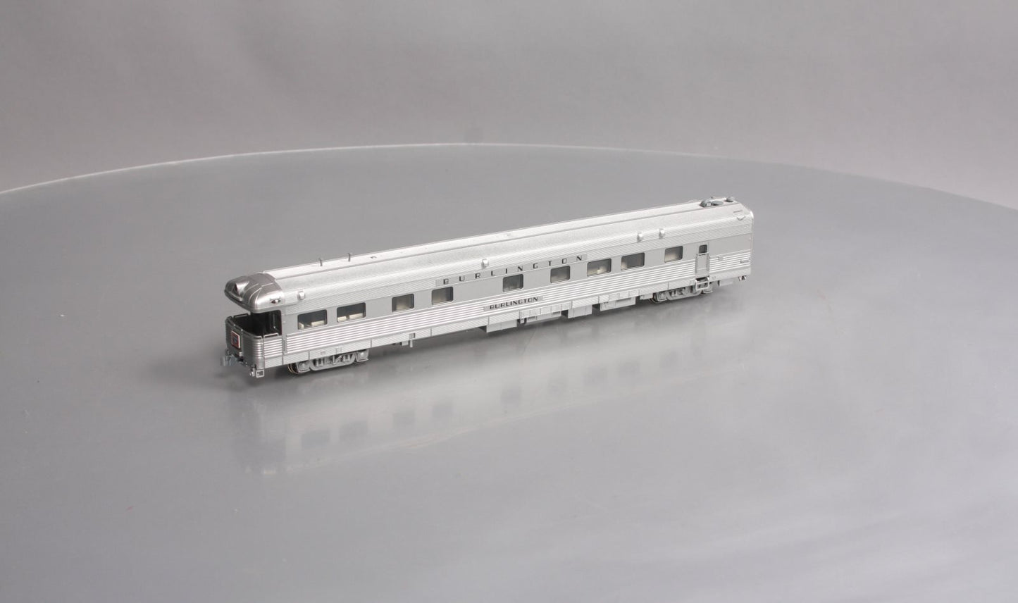 Kato 35-6003 HO Chicago Burlington & Quincy Burlington Corrugated Business Car NIB