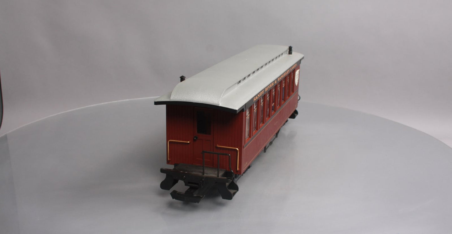 LGB 33800 G Gauge Sandy River & Rangeley Lakes Coach Car #3080 LN/Box
