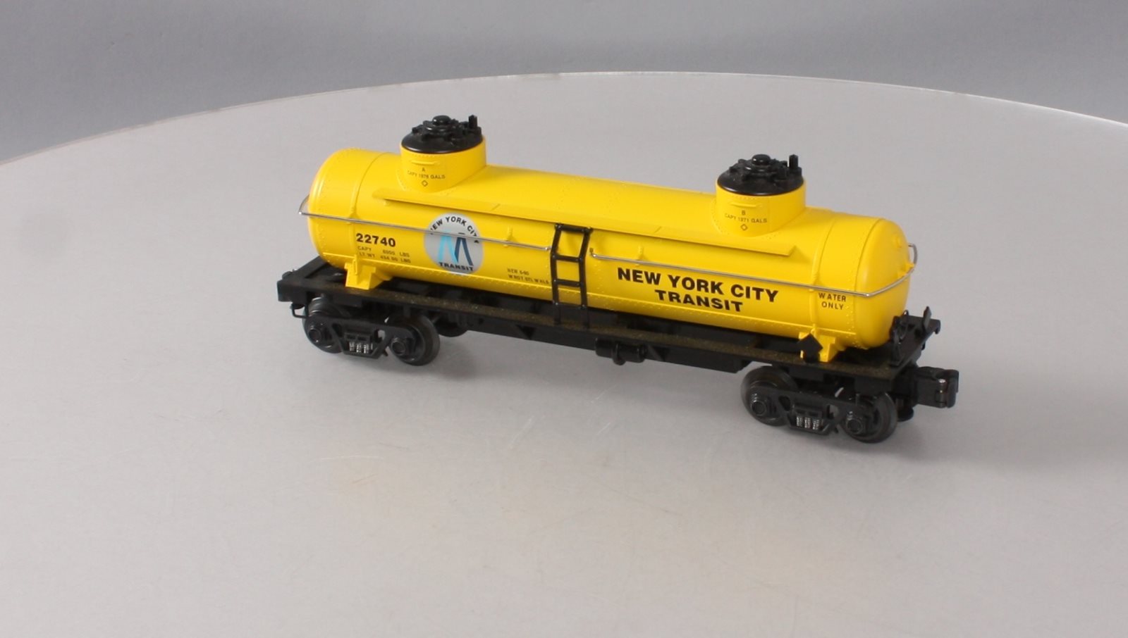 K-Line K635-8015 New York City Transit Double Dome Tank Car LN/Box