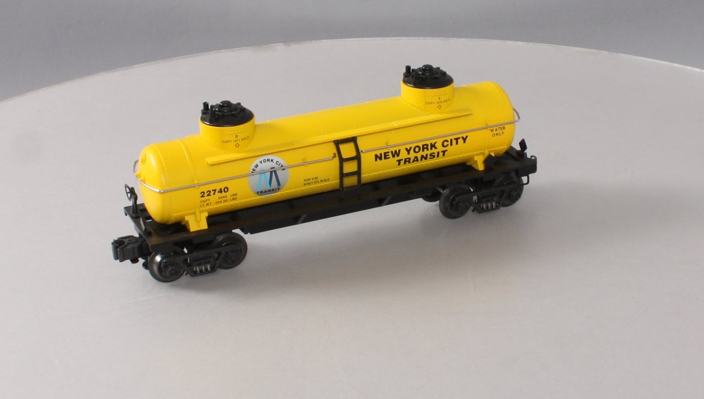 K-Line K635-8015 New York City Transit Double Dome Tank Car LN/Box