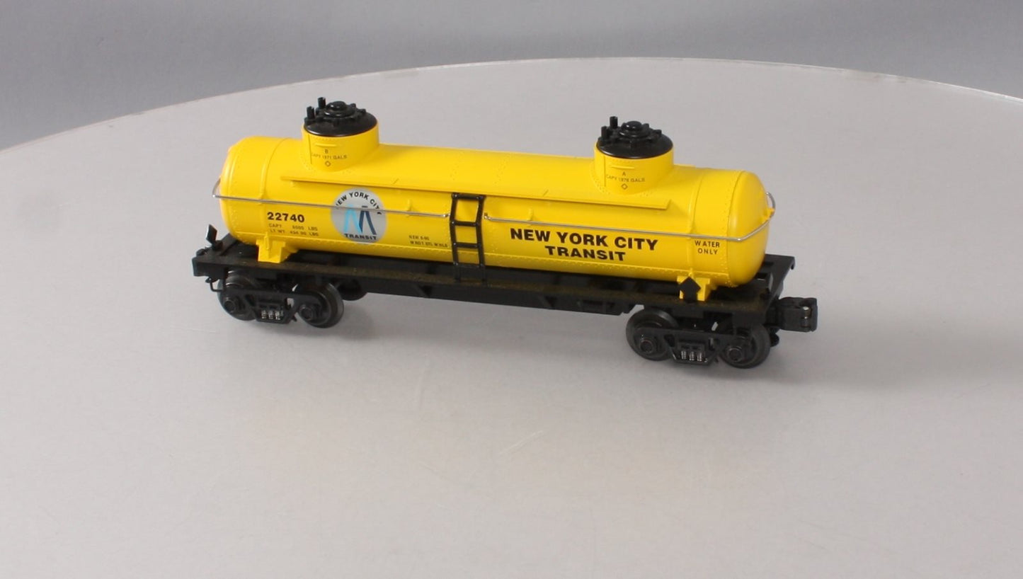 K-Line K635-8015 New York City Transit Double Dome Tank Car LN/Box