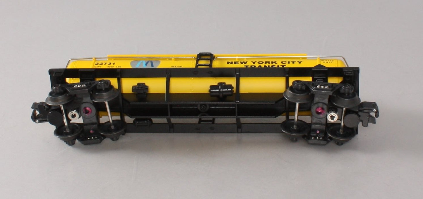 K-Line K635-8015 New York City Transit Double Dome Tank Car #22731 LN/Box