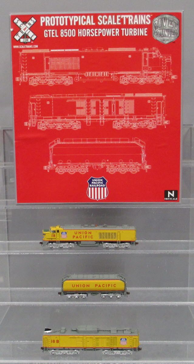 Scale Trains SXT30232 Union Pacitic GTEL 8500 Horsepower Turbine #18 LN/Box