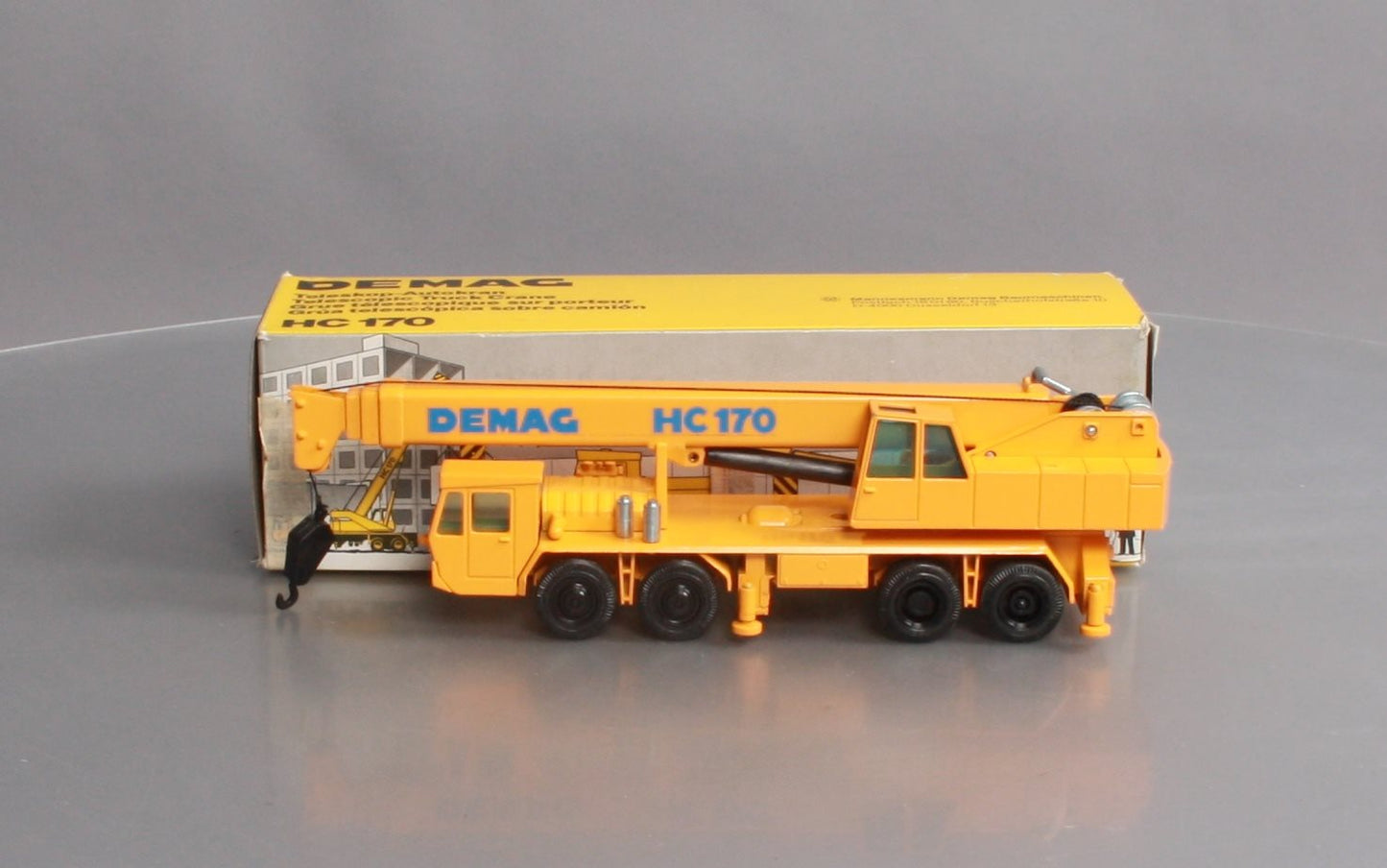 NZG 198 Die-Cast 1:50 Scale DEMAG HC 170 Telescopic Truck Crane NIB