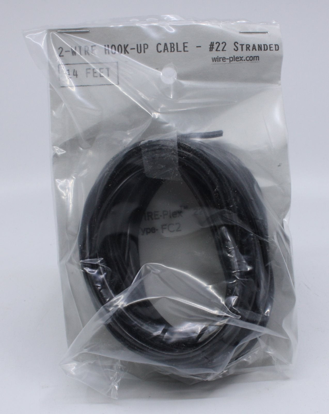Wire-Plex FC2 2-Wire Hook-Up Cable #22 Stranded