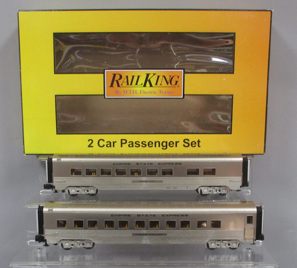 MTH 30-68059 O New York Central RailKing 2-Car 60' Streamlined Sleeper/Diner