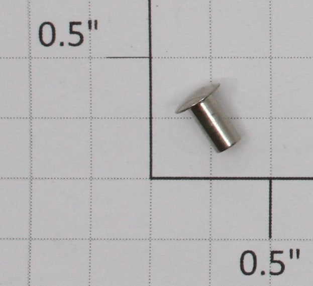 Lionel 2343-66 1/8" x 1/4" Tubular Rivet