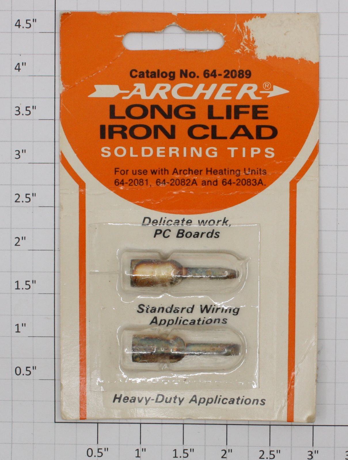 Radio Shack 64-2089 Iron-Clad Soldering Tips (Pack of 2)