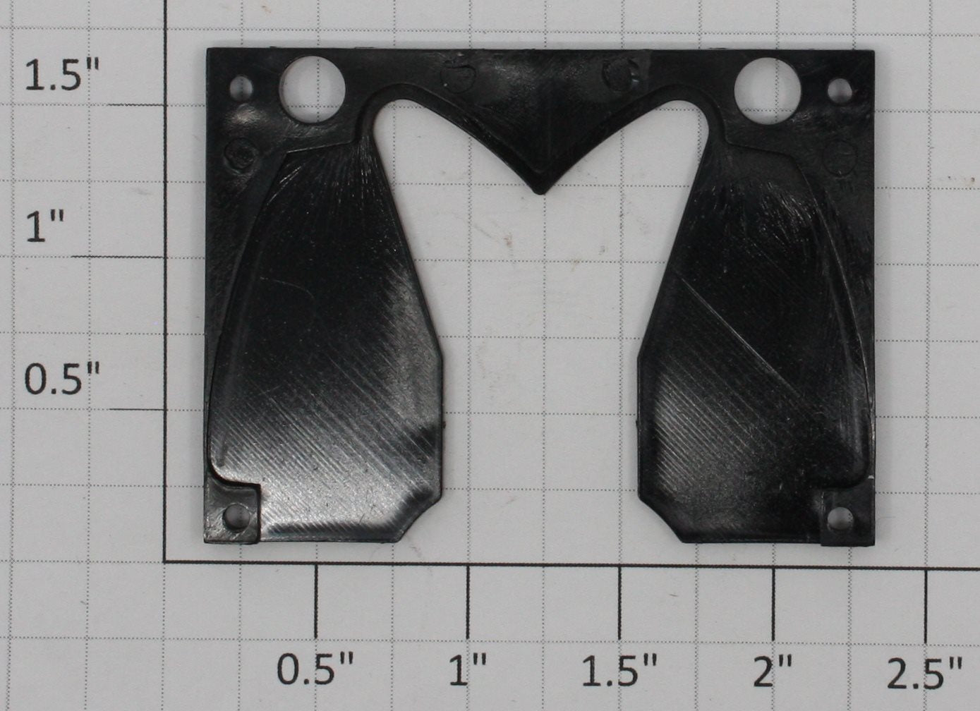 Lionel 2551-92 21" Passenger Car Plastic Coupler Mounting Plate
