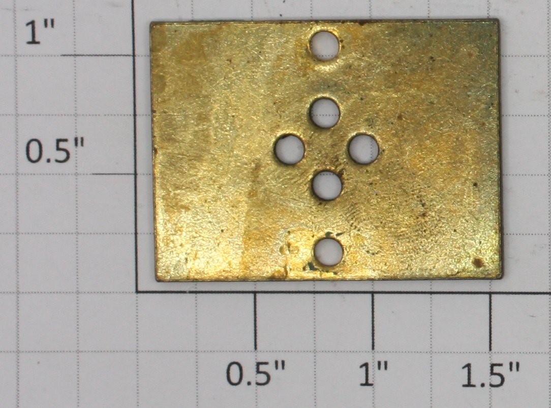 Lionel 80-10 Brass Plate