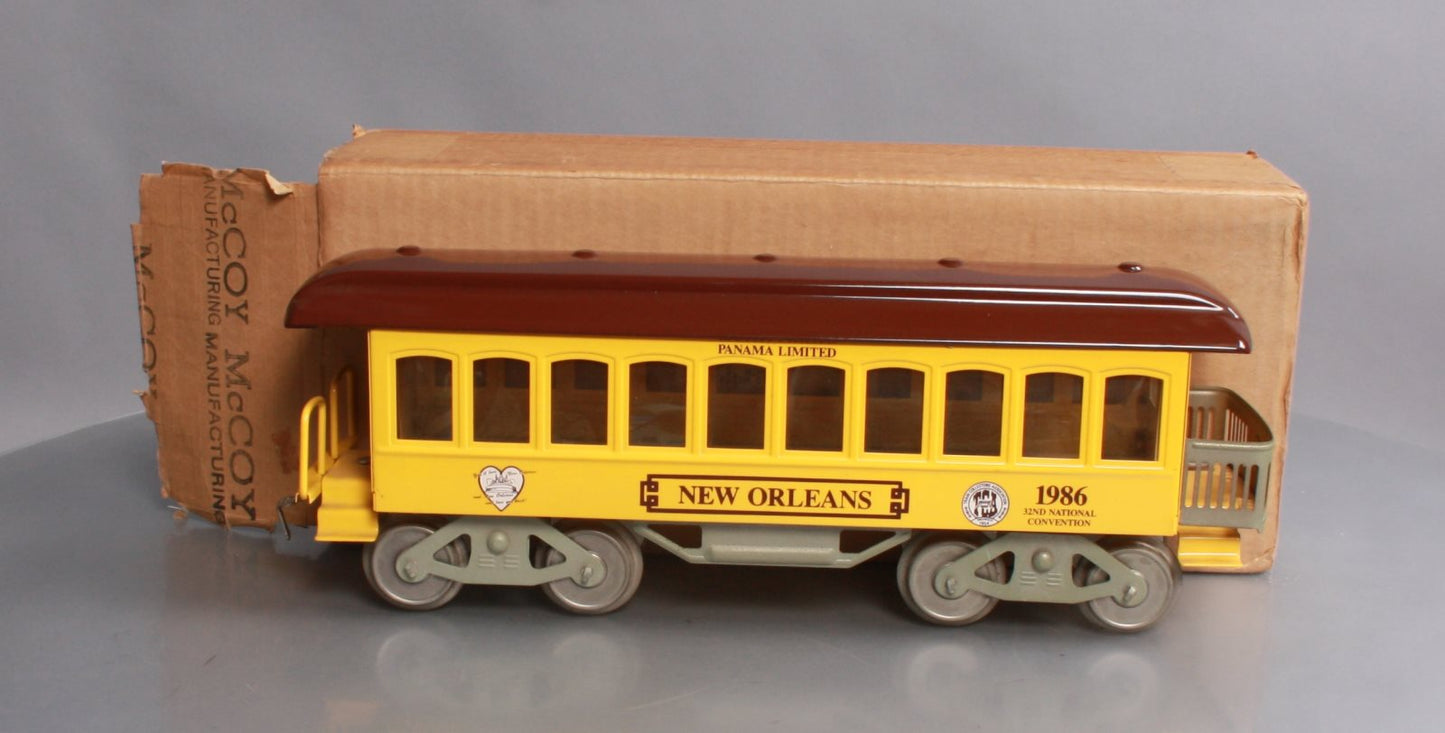 McCoy 1986 Standard Gauge TCA New Orleans Observation Car LN/Box