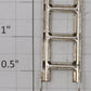 Lionel 815-5 Nickel 4-Rung 815, 2815 Tank Car Ladder