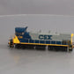 Athearn G66156 HO CSX MP15-AC Diesel Locomotive #1135 with Sound