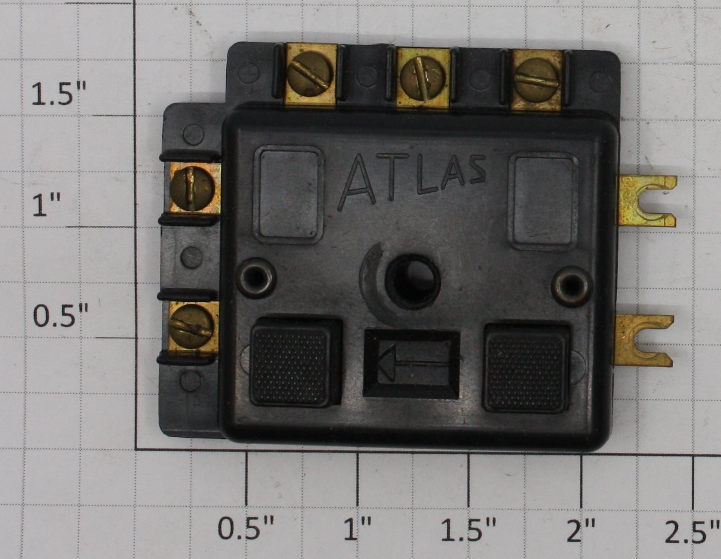 Atlas 100-2 Vintage 2-Position Push Button Directional Switch Controller