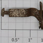 Lionel CP-7 O Gauge Twist Latch Short Shank Bent Coupler without Spring