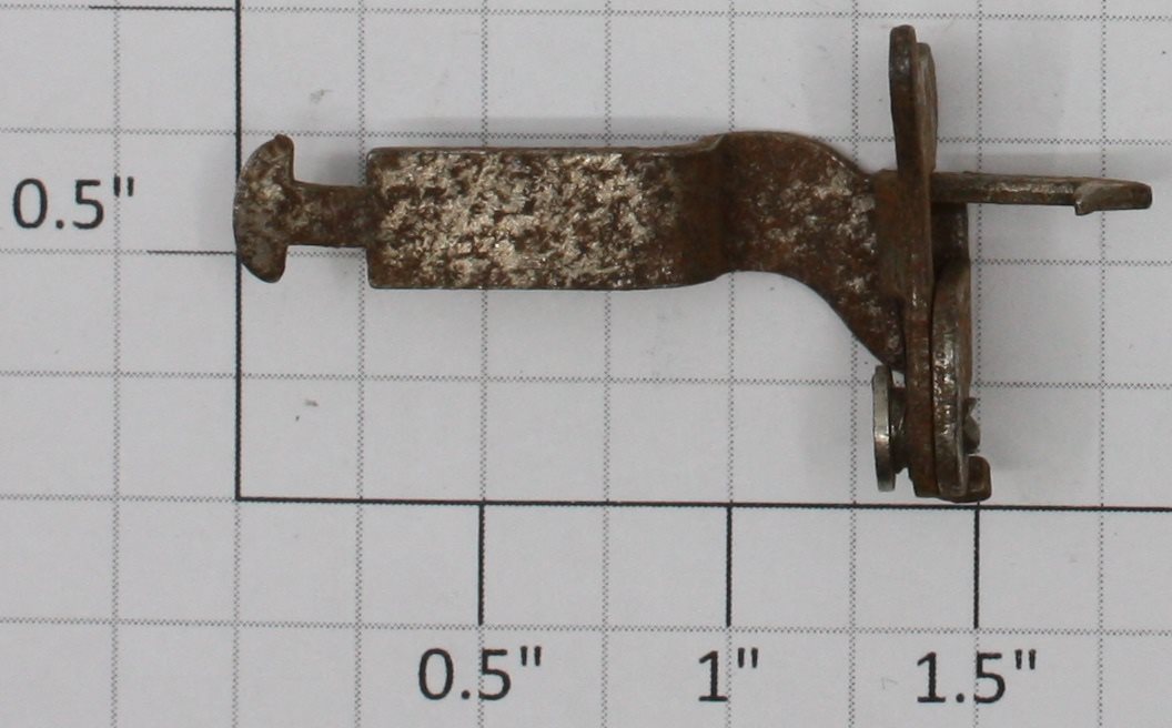 Lionel CP-7 O Gauge Twist Latch Short Shank Bent Coupler without Spring