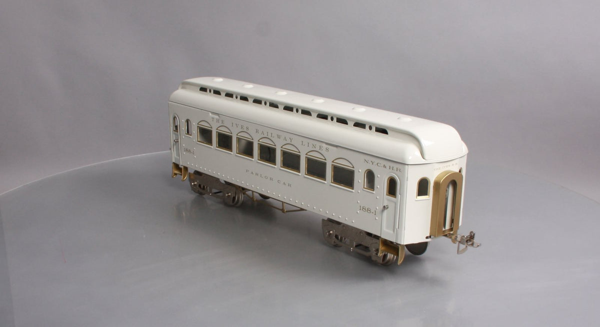 MTH 10-1155C Standard Gauge Ives White Parlor Car #188 LN/Box