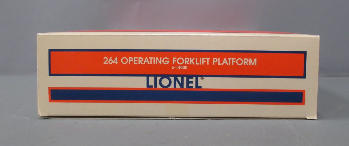 Lionel 6-14000 O Gauge 264 Operating Forklift Platform LN/Box