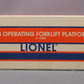 Lionel 6-14000 O Gauge 264 Operating Forklift Platform LN/Box