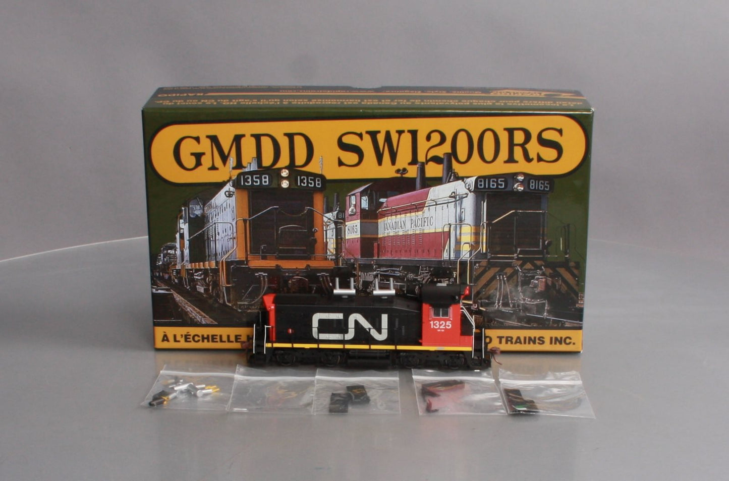 Rapido Trains 26549 Rapido 26549 HO Scale CN GMDD SW1200RS Diesel Engine #1325
