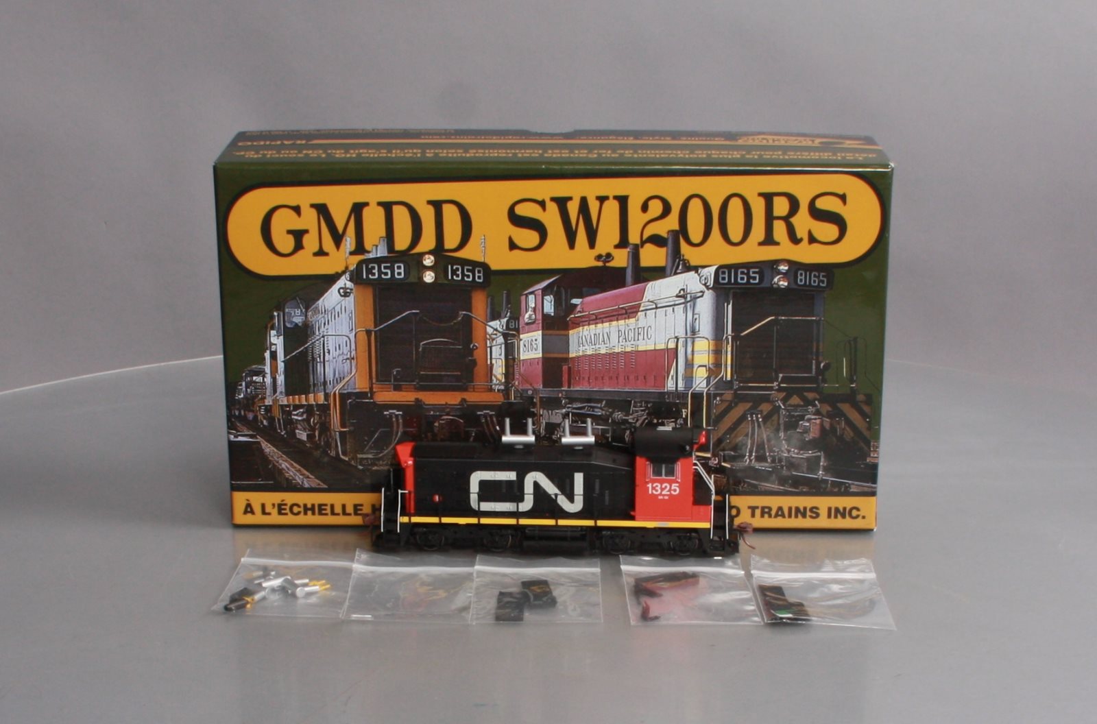 Rapido Trains 26549 Rapido 26549 HO Scale CN GMDD SW1200RS Diesel Engine #1325