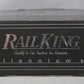 MTH 30-6707 O PRR 60' 18K Gold Plated Aluminum Passenger Car Set (Set of 4) EX/Box