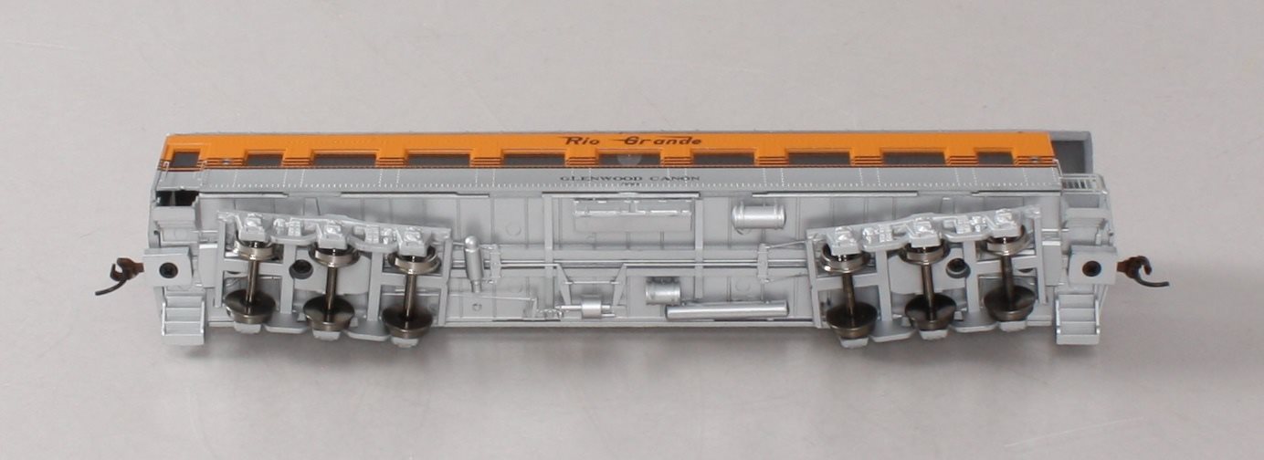 Roundhouse 86633 HO Scale Rio Grande Arch-Roof Observation Car LN/Box