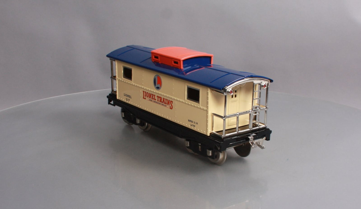 MTH 11-30233 Std. Gauge Lionel Corporation Tinplate Illuminated Caboose #217 MT/Box