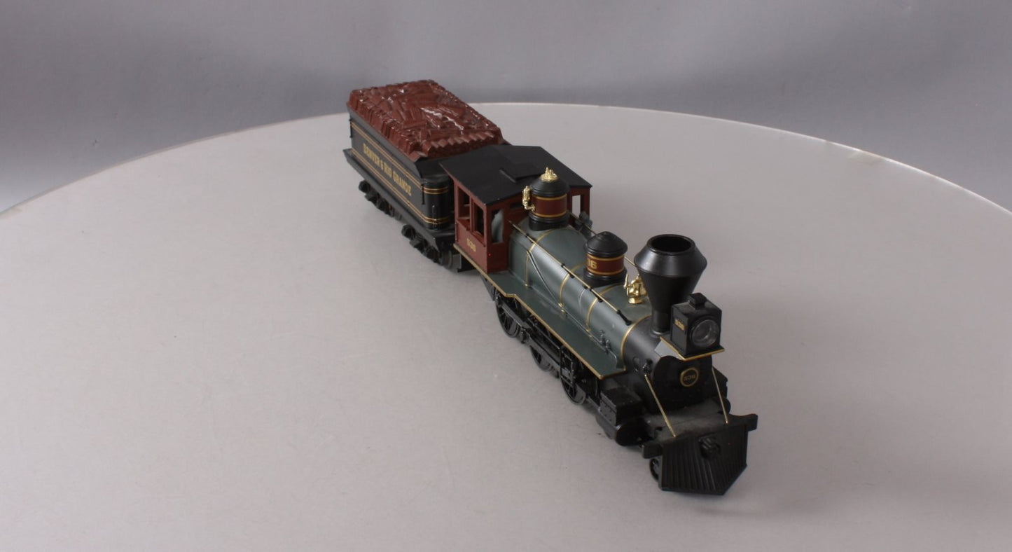 MTH 30-1376-1 O Gauge D&RG 4-6-0 Ten Wheeler Steam Engine & Tender #536 w/PS2 EX/Box
